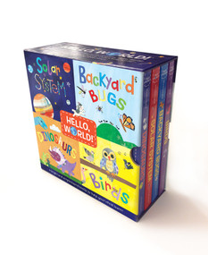 Hello, World! Boxed Set (Solar System; Dinosaurs; Backyard Birds; Bugs) by Jill McDonald, 9780525581321
