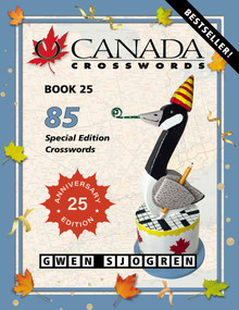 O Canada Crosswords Book 25 by Gwen Sjogren, 9780889714724
