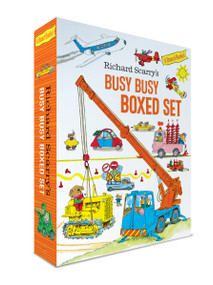 Richard Scarry's Busy Busy Boxed Set (Busy Busy Airport; Busy Busy Cars and Trucks; Busy Busy Construction Site; Busy Busy Farm) by Richard Scarry, 9781984894243
