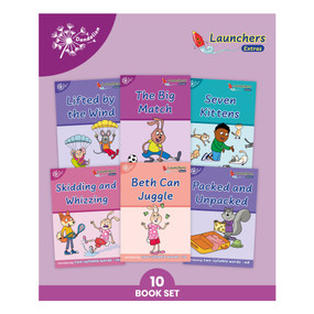 Phonic Books Dandelion Launchers Extras Stages 16-20 (Simple two-syllable words and suffixes) by Phonic Books, 9780593847138