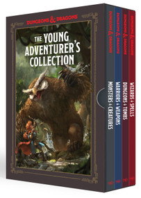 The Young Adventurer's Collection Box Set 1 [Dungeons & Dragons 4 Books] by Jim Zub, Stacy King, Andrew Wheeler, Official Dungeons & Dragons Licensed, 9781984859549