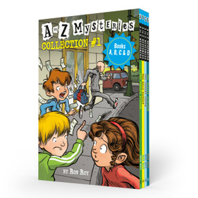 A to Z Mysteries Boxed Set Collection #1 (Books A, B, C, & D) by Ron Roy, John Steven Gurney, 9780593378120