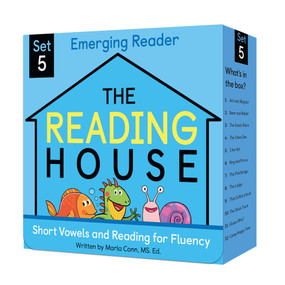 The Reading House Set 5: Short Vowels and Reading for Fluency by The Reading House, Marla Conn, 9780525571322