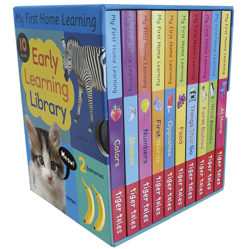 Early Learning Library (Box Set 10 Board Books for Kids) by Tiger Tales, Tiger Tales, 9781664350298