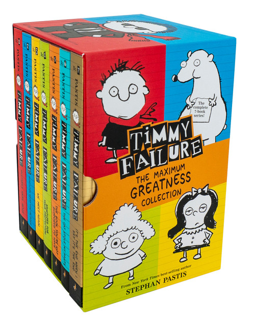 Timmy Failure: The Maximum Greatness Collection (Books 1-7 (Complete Box Set)) by Stephan Pastis, Stephan Pastis, 9781536209112