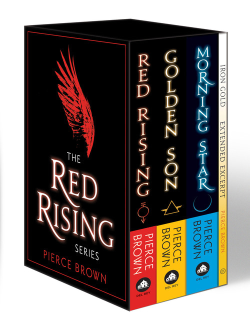 Red Rising 3-Book Box Set (Red Rising, Golden Son, Morning Star, and an exclusive extended excerpt of Iron Gold) by Pierce Brown, 9780593724460