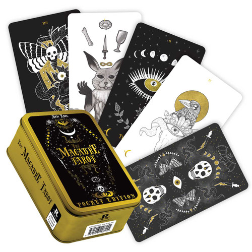 Macabre Tarot Pocket Tin Edition by Sam Rook, 9781923208155