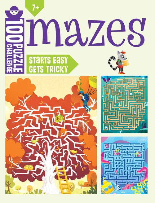 100 Puzzle Challenge: Mazes by iSeek, 9798886742602