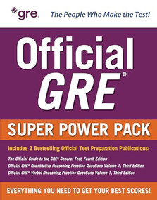 Official GRE Super Power Pack, Third Edition by Educational Testing Service, 9781264984657