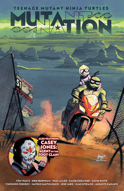Teenage Mutant Ninja Turtles: Mutant Nation, Vol. 1 by Tom Waltz, Erik Burnham, Vincenzo Federici, Mateus Santolouco, 9798887243085