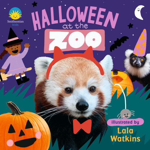 Halloween at the Zoo ((A Rhyming Board Book for Babies, Toddlers, Preschoolers, and Kids Ages 2-5)) by Smithsonian Institute, Lala Watkins, 9781536237764