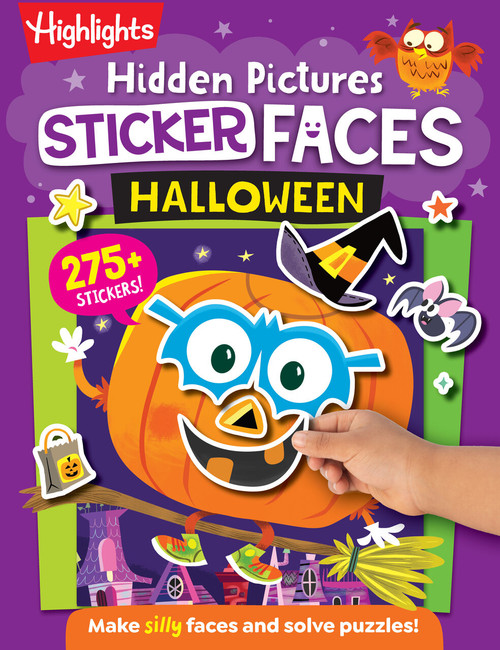 Hidden Pictures Sticker Faces: Halloween by Highlights, 9781639623419