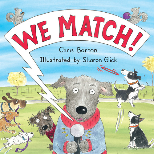 We Match! by Chris Barton, Sharon Glick, 9781662621062
