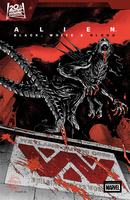 Alien: Black, White & Blood by Collin Kelly, Marvel Various, Michael Dowling, Marvel Various, Ryan Stegman, 9781302957049