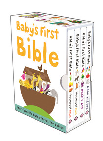 Baby's First Bible Boxed Set (The Story of Moses, The Story of Jesus, Noah's Ark, and Adam and Eve) by Roger Priddy, 9780312514587