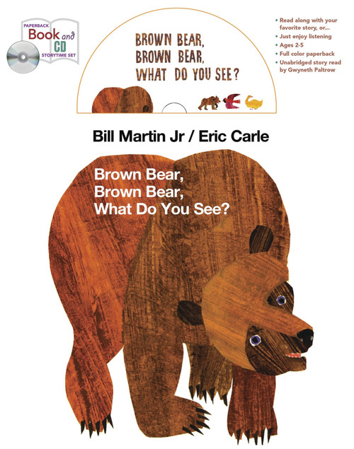 Brown Bear book and CD storytime set by Eric Carle, Bill Martin, Jr., Gwyneth Paltrow, 9781427235107