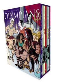 Olympians Boxed Set Books 1-6 (Zeus, Athena, Hera, Hades, Poseidon & Aphrodite) by George O'Connor, George O'Connor, 9781626720596