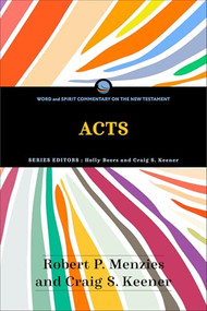 Acts - 9781540966933 by Robert P. Menzies, Craig S. Keener, Holly Beers, Craig Keener, 9781540966933