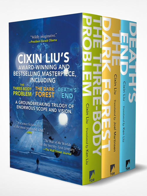 Three-Body Problem Boxed Set ((The Three-Body Problem, The Dark Forest, Death's End)) by Cixin Liu, Ken Liu, Joel Martinsen, 9781250254498