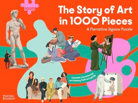 The Story of Art in 1000 Pieces (A Narrative Jigsaw Puzzle) by Susie Hodge, Grace Helmer, 9780500421048