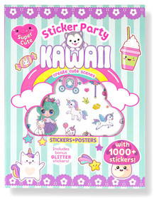 Kawaii Sticker Party by iSeek, 9798886742824