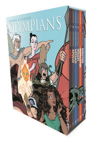 Olympians Boxed Set Books 7-12 (Ares, Apollo, Artemis, Hermes, Hephaistos, and Dionysos) by George O'Connor, 9781250841810