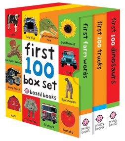 First 100 Board Book Box Set (3 books): Dinosaurs, Trucks, Words by Roger Priddy, 9781684492602