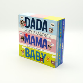 Jimmy Fallon's DADA, MAMA, and BABY Board Book Boxed Set by Jimmy Fallon, Miguel Ordóñez, 9781250852380