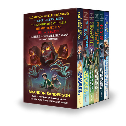 Alcatraz Versus the Evil Librarians TPB Boxed Set: Books 1-6 by Brandon Sanderson, 9781250886699