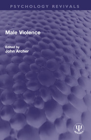 Male Violence by John Archer, 9781032379470
