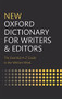 New Oxford Dictionary for Writers and Editors by Oxford Languages, 9780199570010