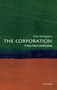 The Corporation (A Very Short Introduction) by Ewan McGaughey, 9780192859136