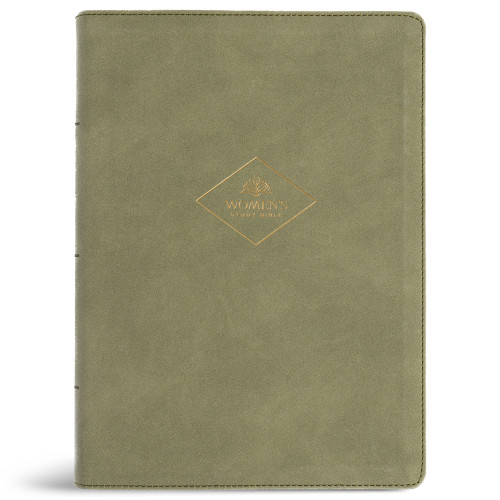 CSB Women's Study Bible, Sage SuedeSoft LeatherTouch by Stefana Dan Laing, CSB Bibles by Holman, 9798384518372
