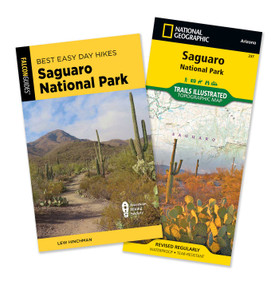 Best Easy Day Hiking Guide and Trail Map Bundle: Saguaro National Park by Lew Hinchman, 9781493086405