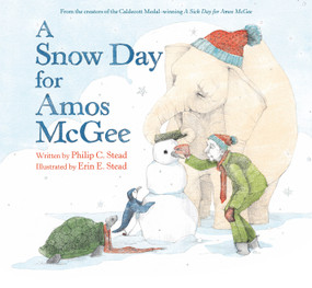 A Snow Day for Amos McGee by Philip C. Stead, Erin E. Stead, 9781250324733