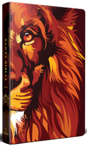 Biblia RVR 1960 letra grande tamaño manual, TD León de Judá marrón / Spanish Bible RVR 1960 Handy Size Large,  Hardcover Lion of by Reina Valera Revisada 1960, 9798890982209