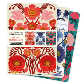 Nina Pace Set of 3 Standard Notebooks by Flame Tree Studio, 9781835625149