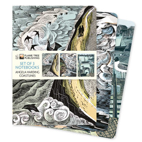 Angela Harding: Coastlines Set of 3 Standard Notebooks by Flame Tree Studio, 9781835625156