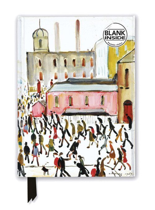 L.S. Lowry: Going to Work (Foiled Blank Journal) by Flame Tree Studio, 9781835625231