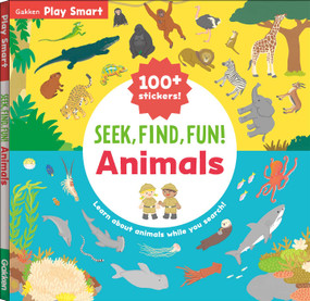 SEEK, FIND, FUN! Animals by Gakken early childhood experts, 9784056212501