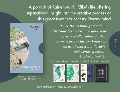 Conversations with Rilke by Maurice Betz, Will Stone, 9781805330288