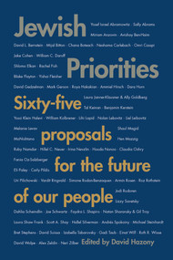 Jewish Priorities (Sixty-Five Proposals for the Future of Our People) - 9798895650851 by David Hazony, 9798895650851