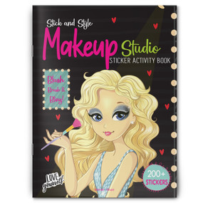 Stick and Style - Makeup Studio (Sticker Activity Book) by Wonder House Books, 9789362140616
