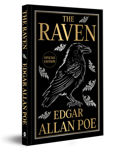 The Raven (Deluxe Hardbound Edition) by Edgar Allen Poe, 9789362142719