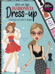 Stick and Style - Fashionista Dress-up (Sticker Activity Book), 9789362144713
