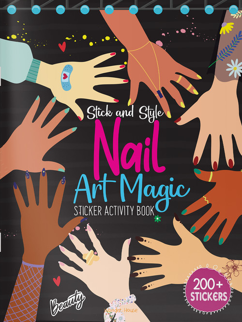Stick and Style - Nail Art Magic (Stickers Activity Book), 9789362149992