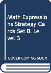 Strategy Cards, Set B Level 3 by MATH, 9780618715206