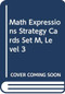 Strategy Cards, Set M Level 3 by MATH, 9780618715312