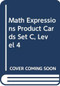 Product Cards, Set C Level 3/4 by MATH, 9780618715497