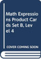 Product Cards, Set B Level 3/4 by MATH, 9780618715480